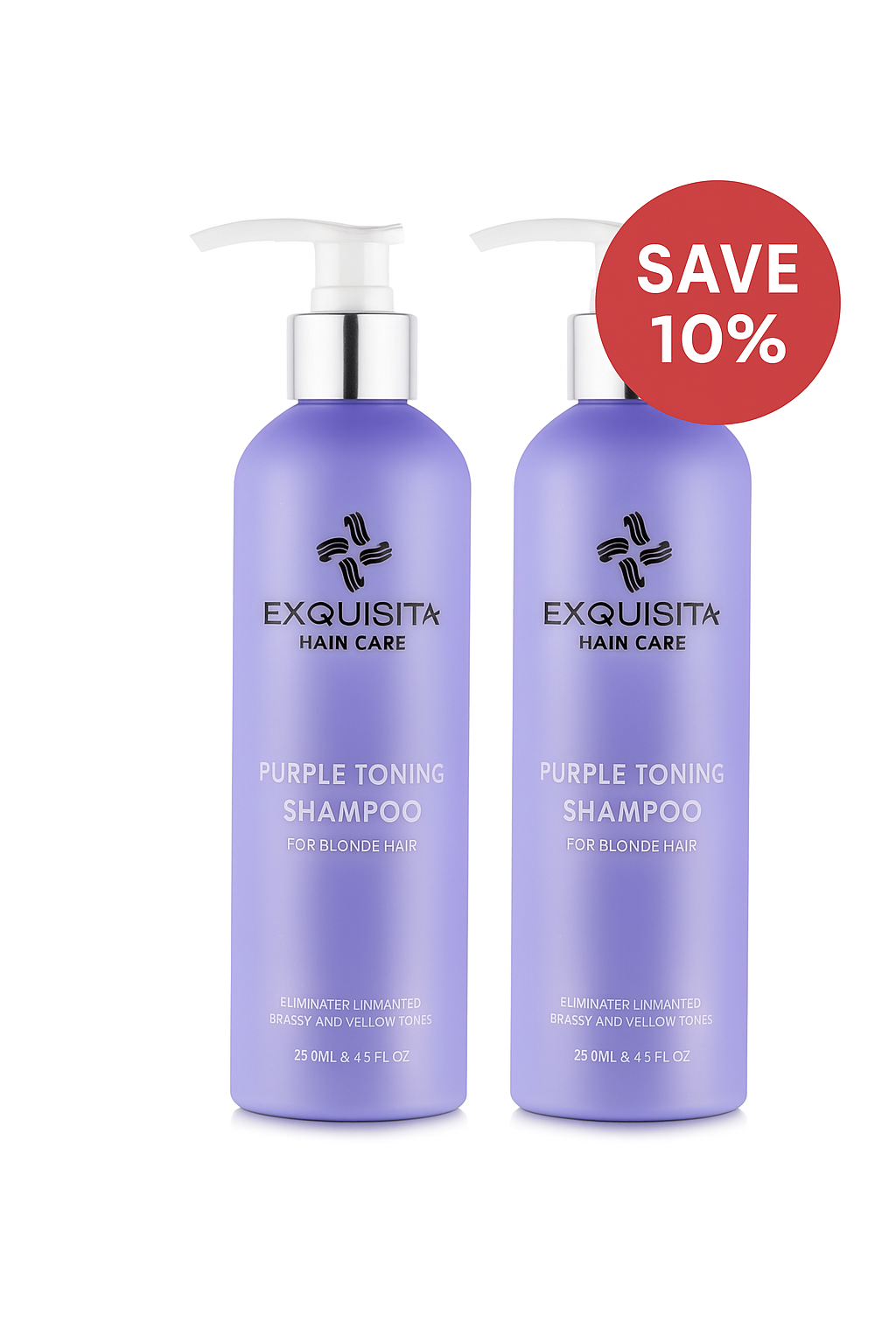 Exquisita Purple Toning Shampoo 250ml